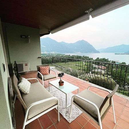 Casa Caponetti Villa Costa Volpino Bagian luar foto