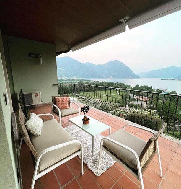 Casa Caponetti Villa Costa Volpino Bagian luar foto
